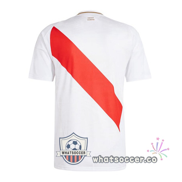Peru Home Soccer Jerseys White 2024-2025