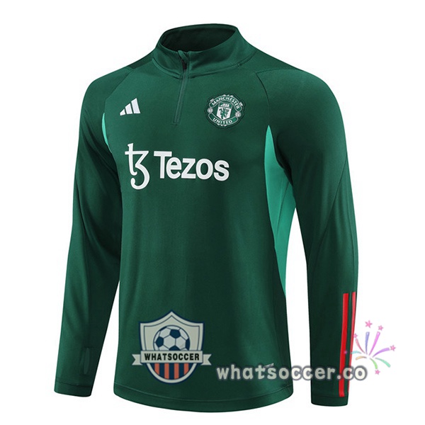 Soccer Sweater Manchester United Green 2024-2025
