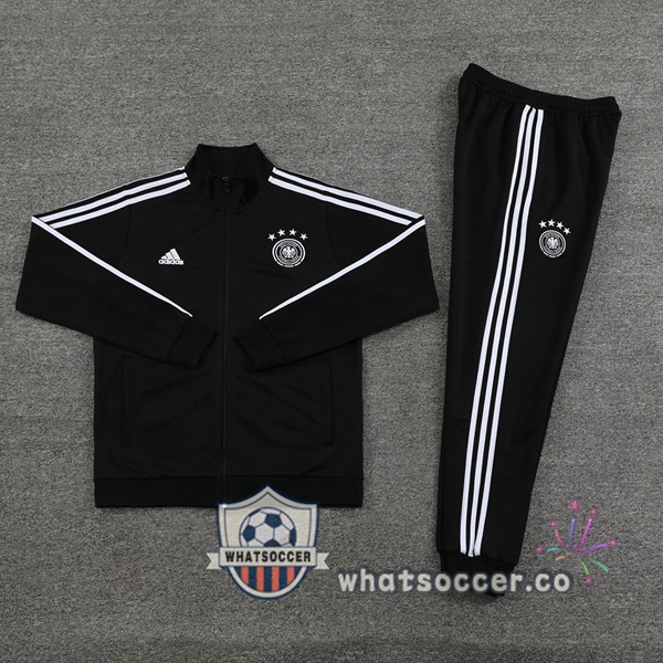 Training Jacket Germany Black 2024-2025