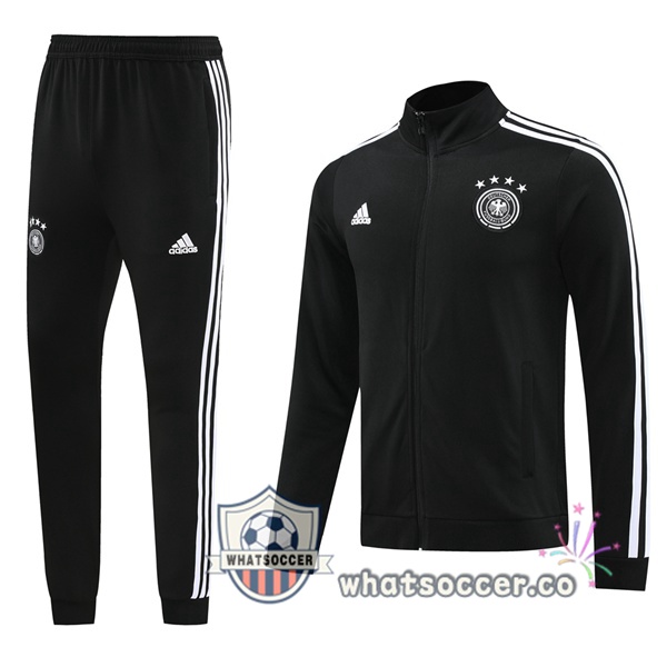 Training Jacket Germany Black 2024-2025