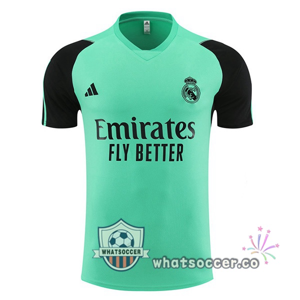 Real Madrid Training T-Shirts Green 2024-2025