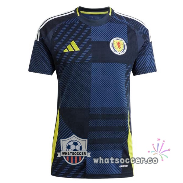 Scotland Home Soccer Jerseys Blue Royal 2024-2025