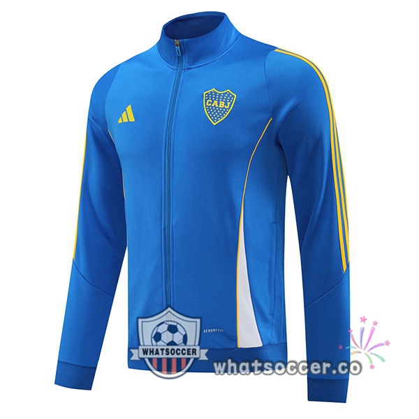 Soccer Jacket Boca Juniors Blue 2024-2025