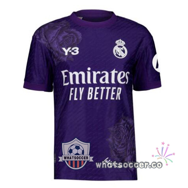 Real Madrid Fourth Soccer Jerseys Purple 2023-2024