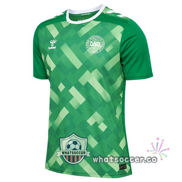 Denmark Goalkeeper Soccer Jerseys Green 2024-2025
