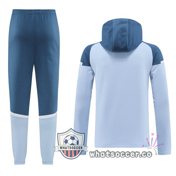 Tracksuit - Hooded Manchester City Blue 2024-2025
