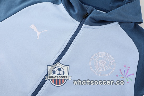 Tracksuit - Hooded Manchester City Blue 2024-2025