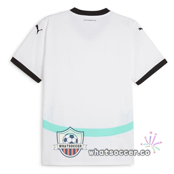 Austria Away Soccer Jerseys White 2024-2025