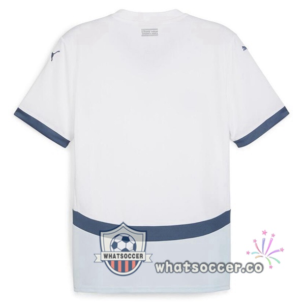 Switzerland Away Soccer Jerseys White 2024-2025