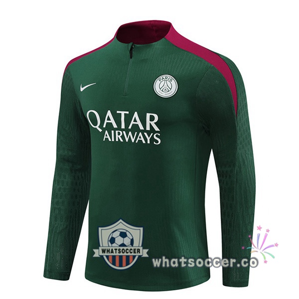 Soccer Sweater Paris PSG Green 2024-2025
