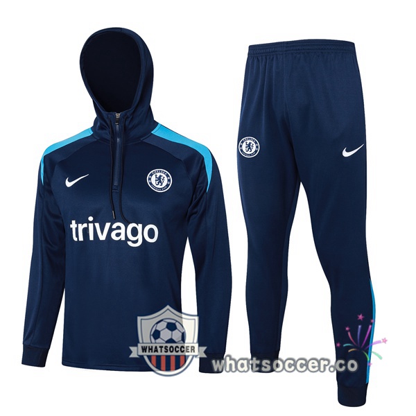 Tracksuit - Hooded FC Chelsea Blue Royal 2024-2025
