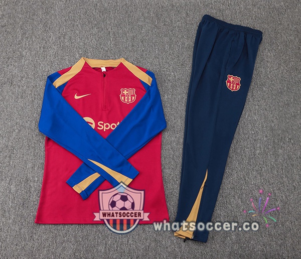 Tracksuit FC Barcelona Blue Red 2024-2025