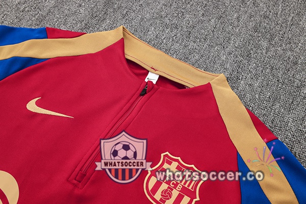 Tracksuit FC Barcelona Blue Red 2024-2025