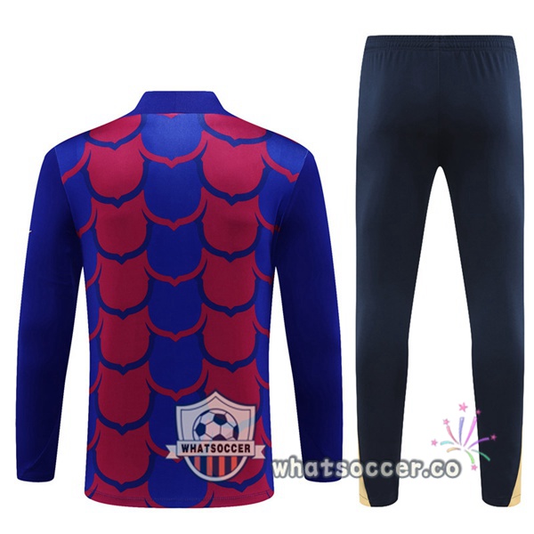 Tracksuit FC Barcelona Blue Red 2024-2025