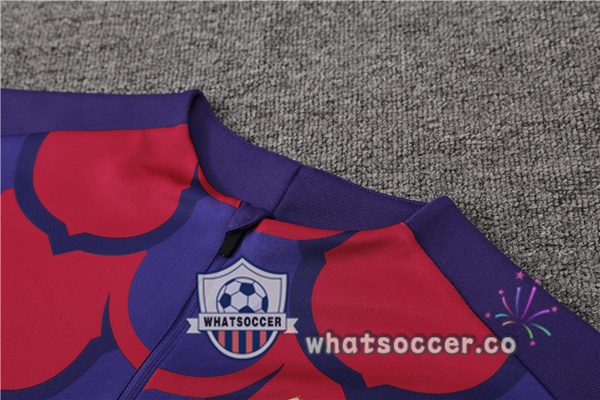 Tracksuit FC Barcelona Blue Red 2024-2025