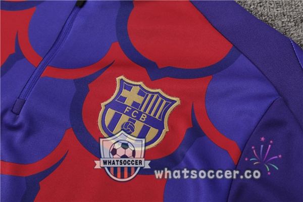 Tracksuit FC Barcelona Blue Red 2024-2025