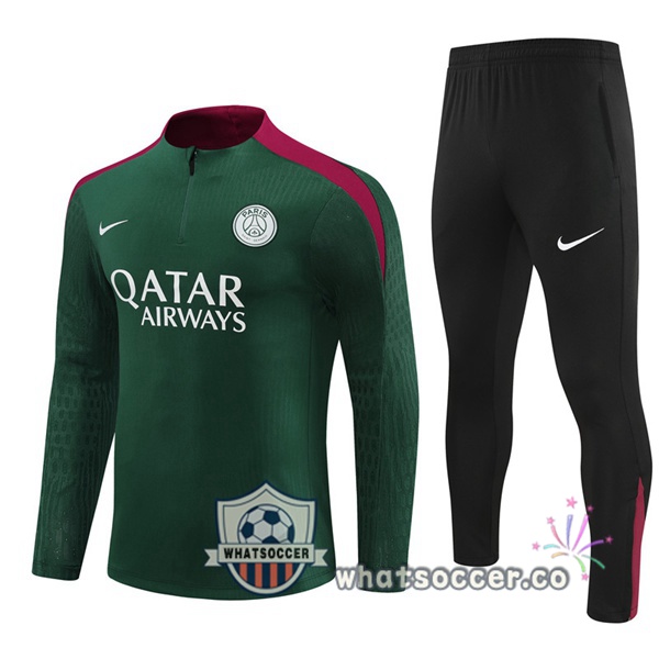 Tracksuit Paris PSG Green 2024-2025