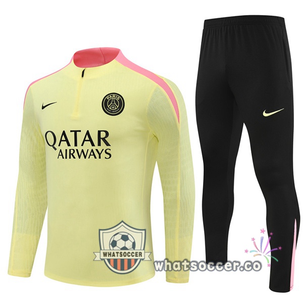 Tracksuit Paris PSG Yellow 2024-2025