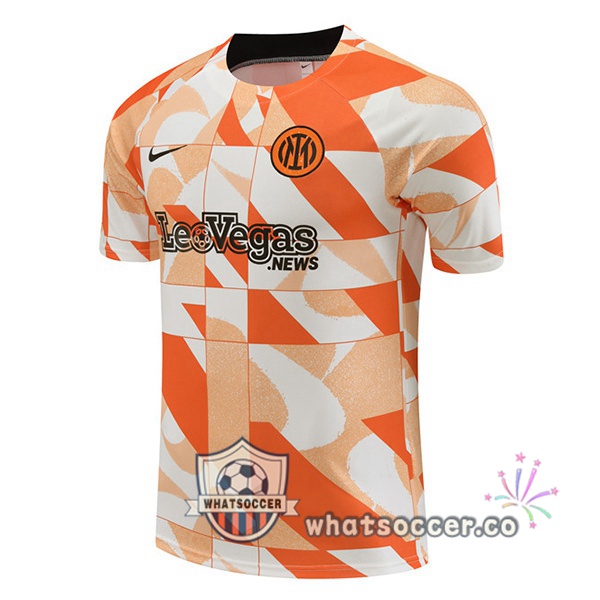 Inter Milan Training T-Shirts Orange 2024-2025