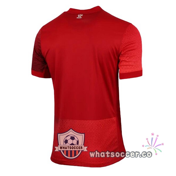 Poland Away Soccer Jerseys Red 2024-2025