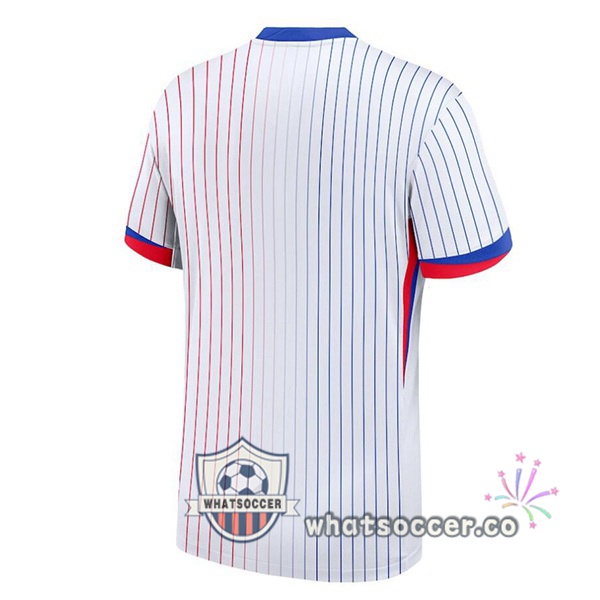 France Away Soccer Jerseys White 2024-2025