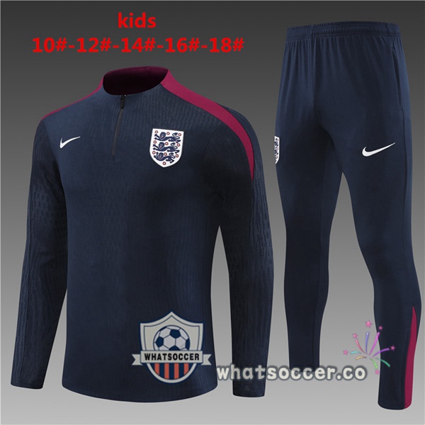 Tracksuit England Kids Blue Royal 2024-2025