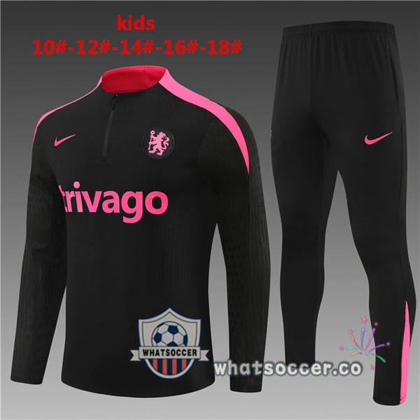 Tracksuit FC Chelsea Kids Black 2024-2025