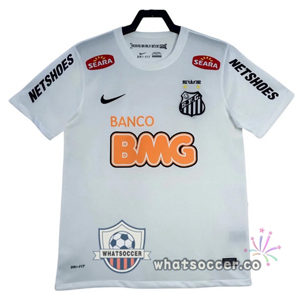 Santos FC Retro Home White 2012-2013