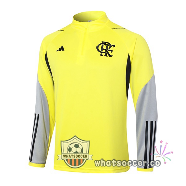 Soccer Sweater Flamengo Yellow 2024-2025