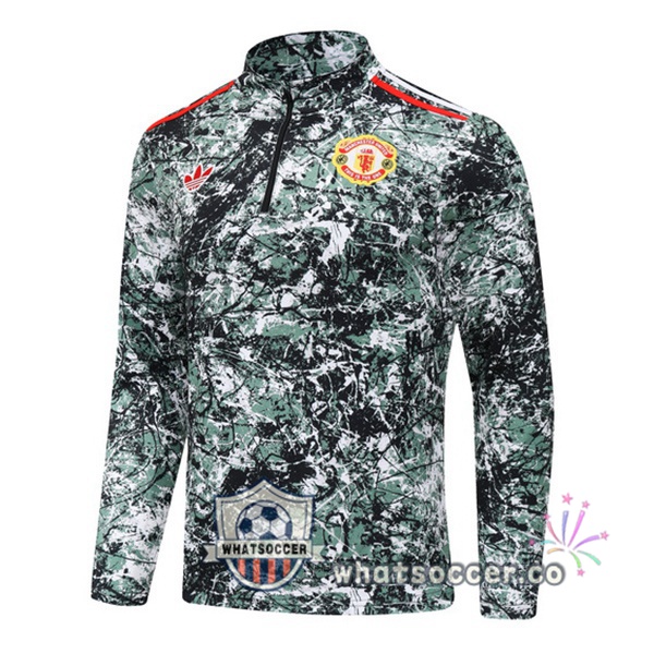 Soccer Sweater Manchester United Green 2024-2025