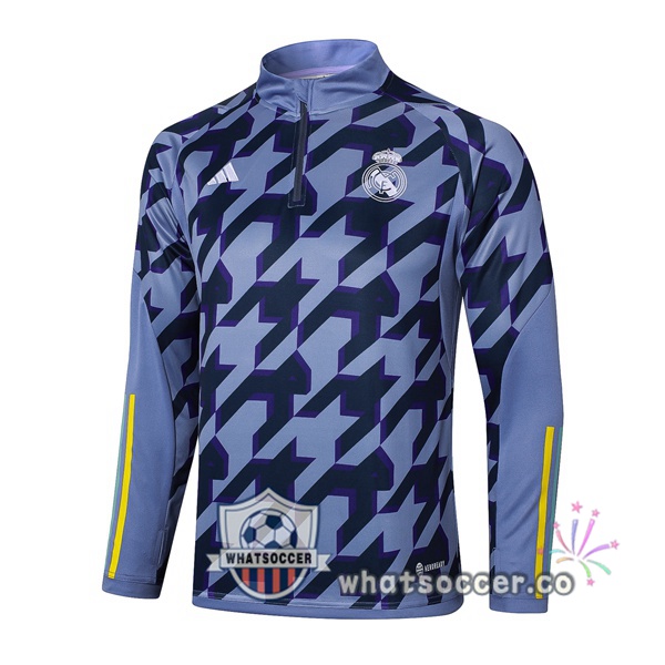 Soccer Sweater Real Madrid Blue 2024-2025