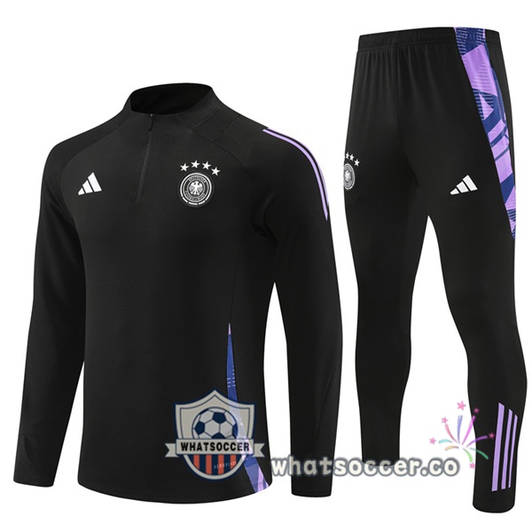 Tracksuit Germany Black 2024-2025