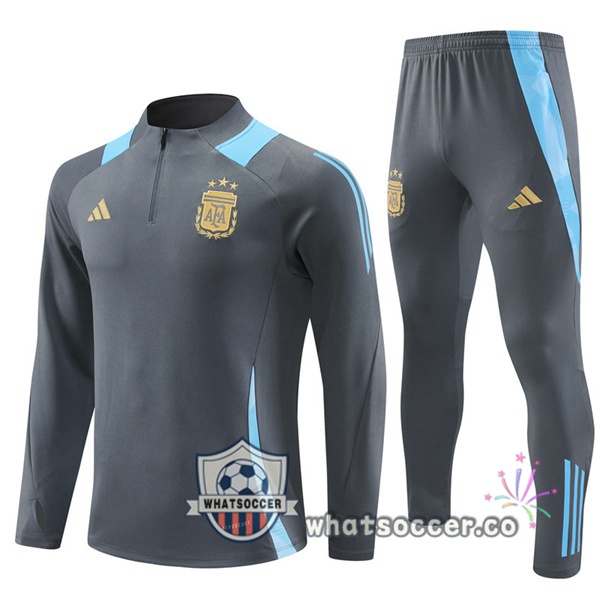 Tracksuit Argentina Gray 2024-2025