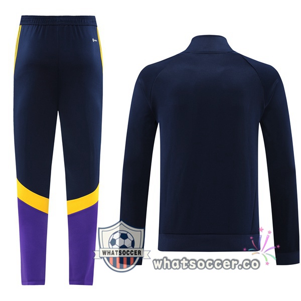 Training Jacket Real Madrid Blue Royal Purple 2024-2025