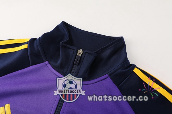 Training Jacket Real Madrid Blue Royal Purple 2024-2025