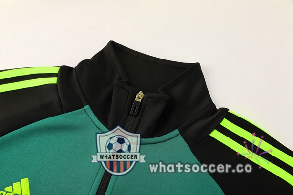 Training Jacket Manchester United Black Green 2024-2025