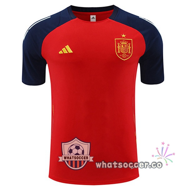 Spain Training T-Shirts Red 2024-2025