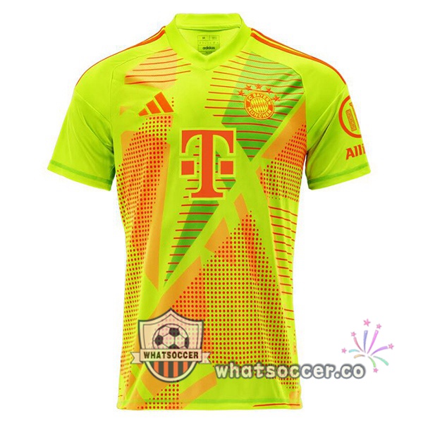 Bayern Munich Goalkeeper Soccer Jerseys Green 2024-2025