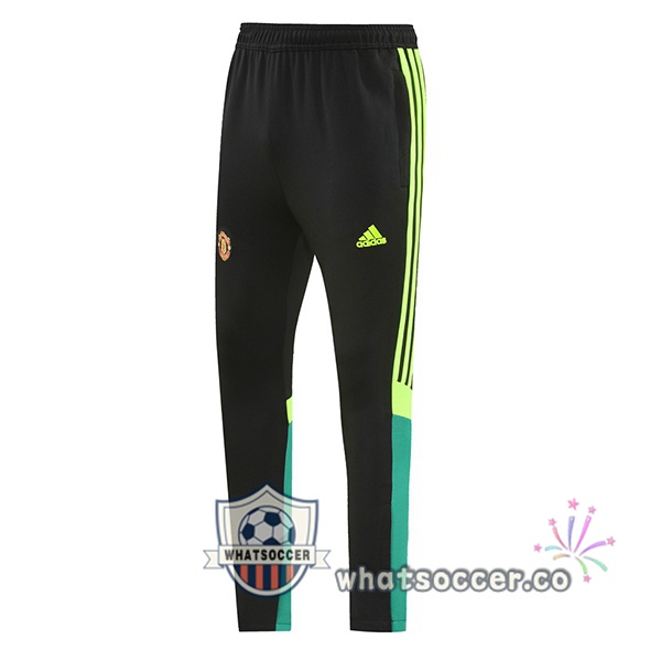 Manchester United Soccer Pants Black 2024-2025