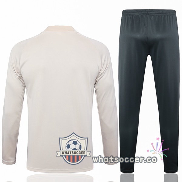 Tracksuit Manchester City White Yellow 2024-2025