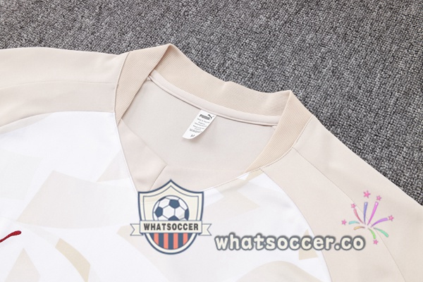 Tracksuit Manchester City White Yellow 2024-2025