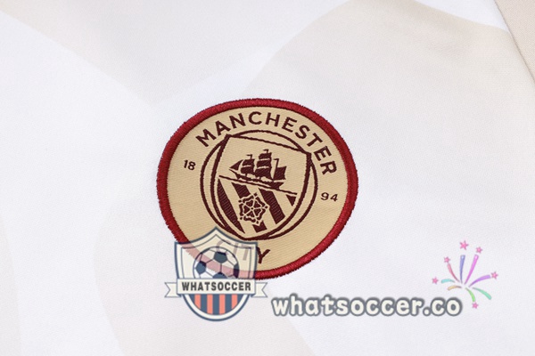 Tracksuit Manchester City White Yellow 2024-2025