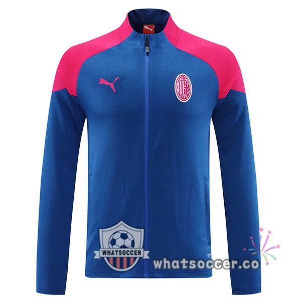 Soccer Jacket AC Milan Blue 2024-2025