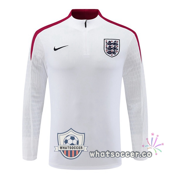Soccer Sweater England White 2024-2025