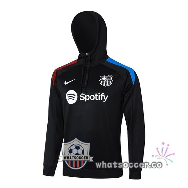Hooded Sweatshirt FC Barcelona Black 2024-2025