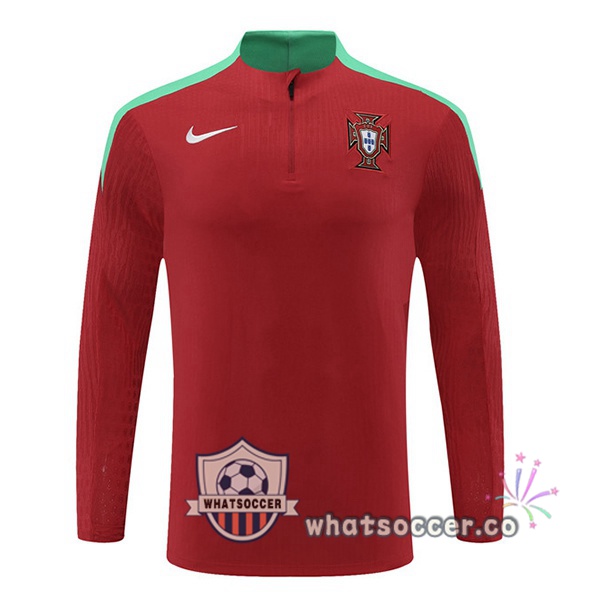 Soccer Sweater Portugal Red 2024-2025