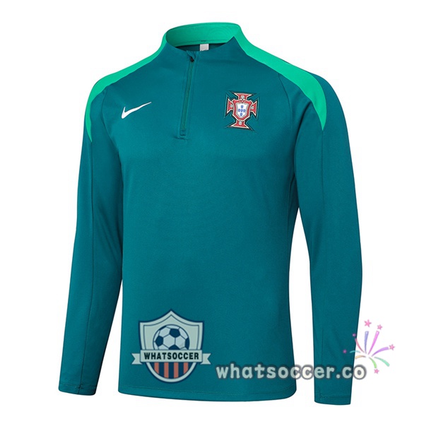 Soccer Sweater Portugal Green 2024-2025