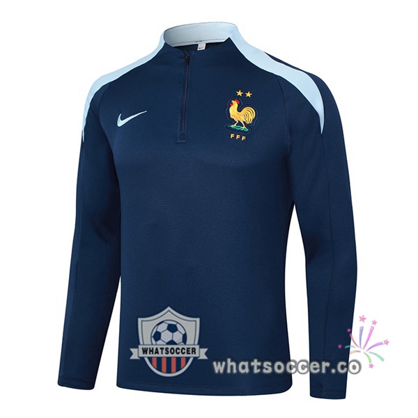 Soccer Sweater France Blue Royal 2024-2025