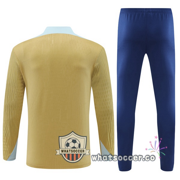 Tracksuit France Yellow 2024-2025