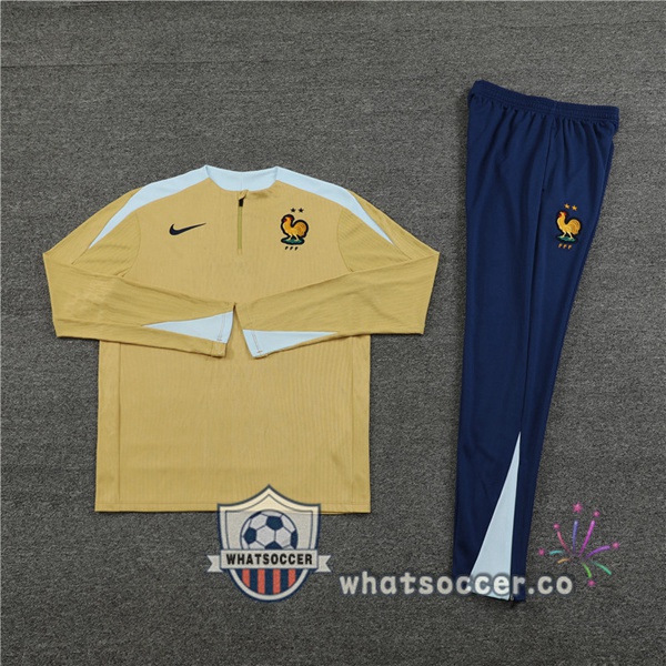 Tracksuit France Yellow 2024-2025